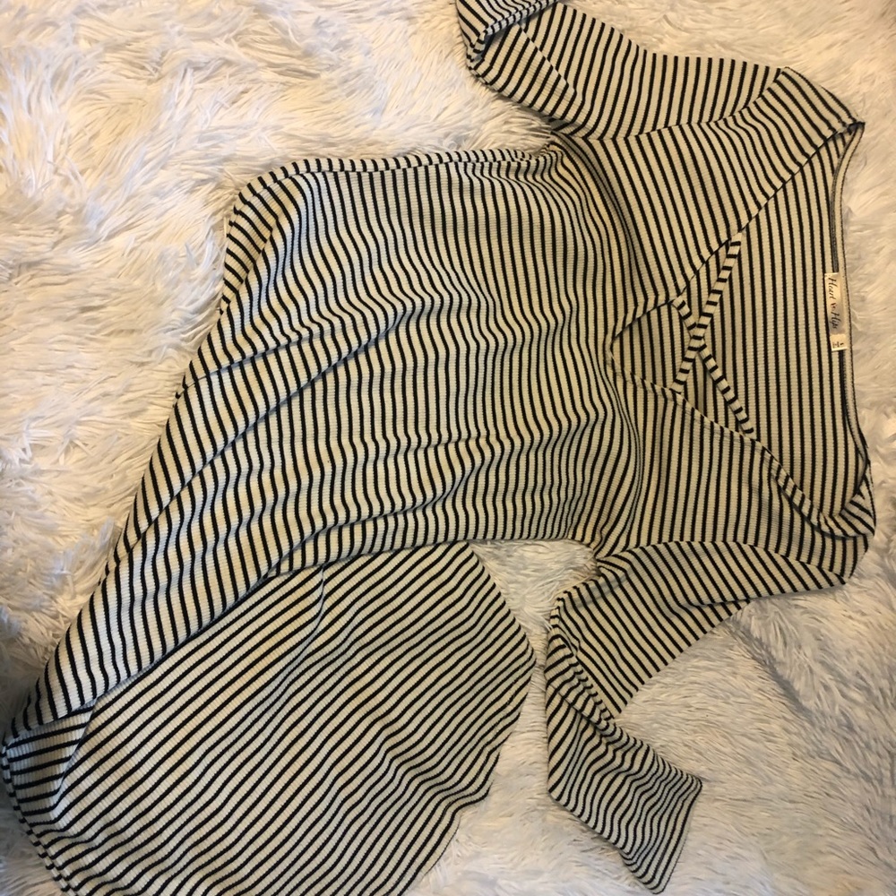Striped tight dress